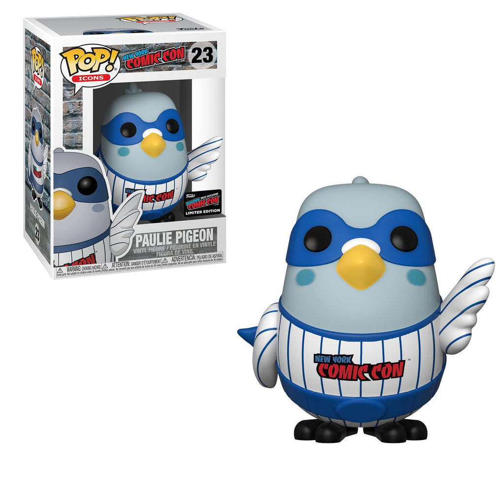 Funko Pop! Paulie Pigeon (Pinstripes) NYCC (Official Sticker) Exclusive #23