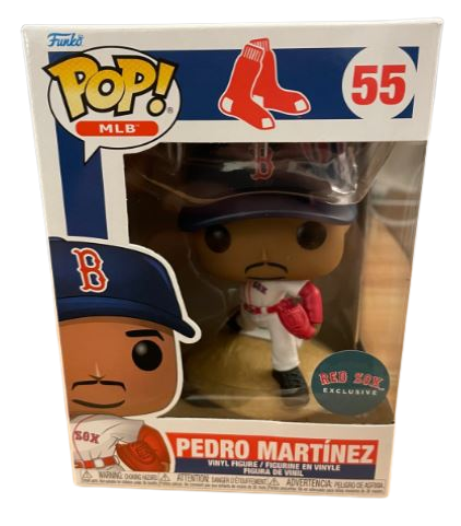 Funko Pop! Boston Red Sox Pedro Martinez (Home Jersey) Exclusive #55
