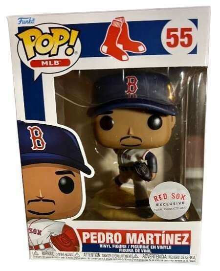 Funko Pop! Boston Red Sox Pedro Martinez (Away Jersey) Exclusive #55