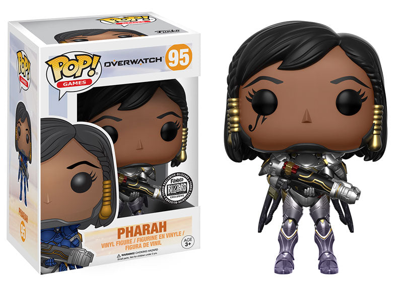 (Box Damage) Funko Pop! Overwatch Pharah (Titanium) Exclusive #95