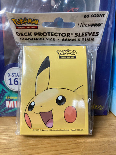 Pikachu Ultra Pro Sleeves - 65 ct