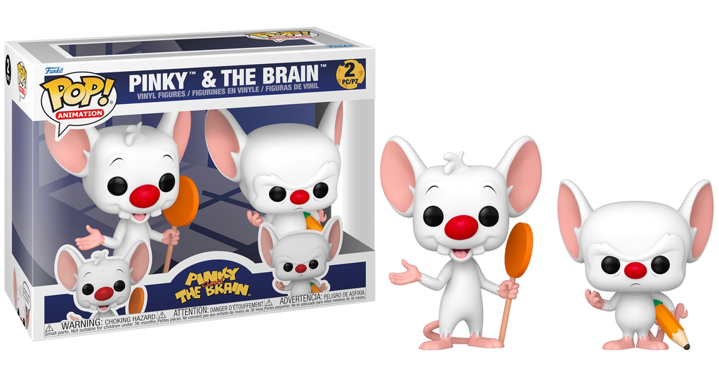 Funko Pop! Pinky and The Brain 2 Pack