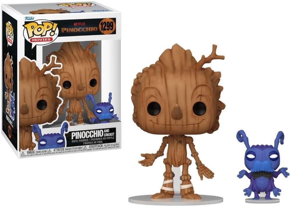 Funko Pop! Netflix Pinocchio and Cricket #1299
