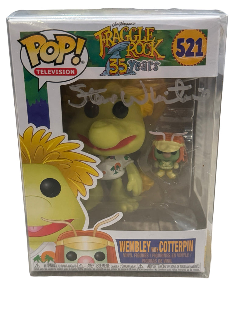 Steve Whitmire Signed Autographed Fraggle Rock Wembley w/ Doozer Funko Pop #521 w/ Quote (JSA Certified) (Quotes and Colors May Vary)