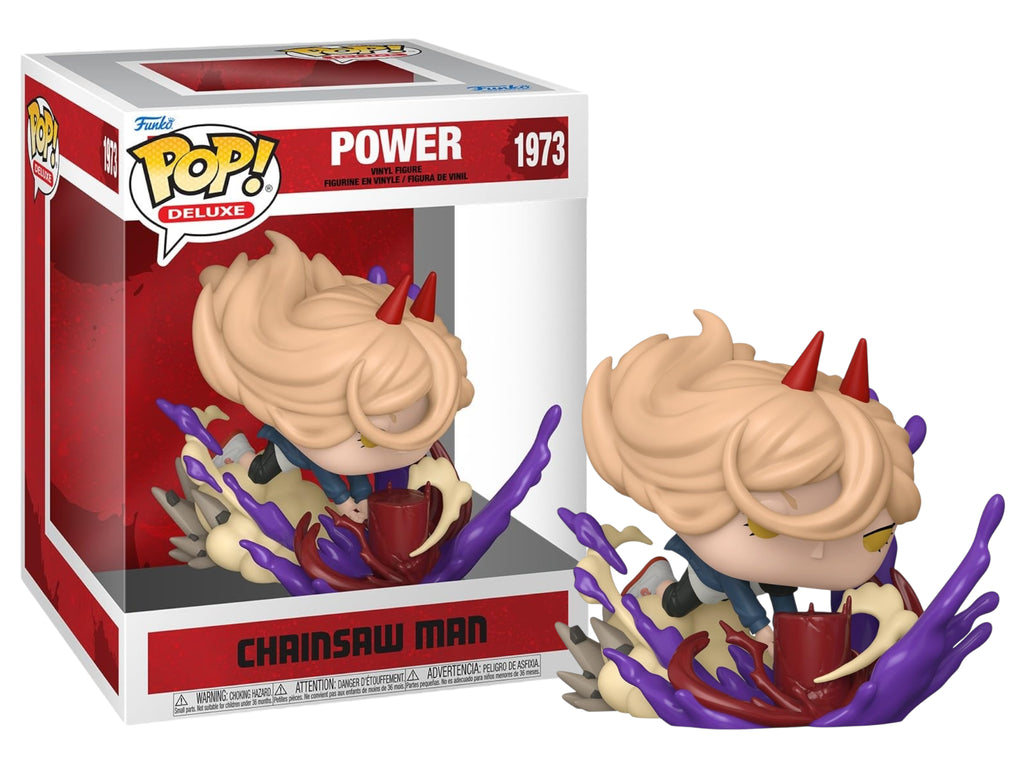 Funko Pop! Deluxe Chainsaw Man Power with Blood Mallet #1973