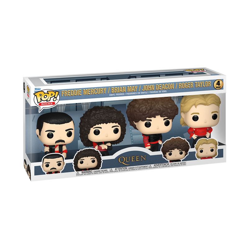 Funko Pop! Rocks Queen Freddie Mercury/ Brian May/ John Deacon