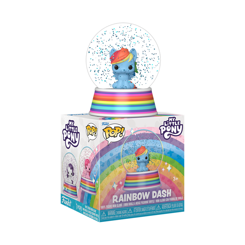 Funko My Little Pony Rainbow Dash Mini Glitter Globe