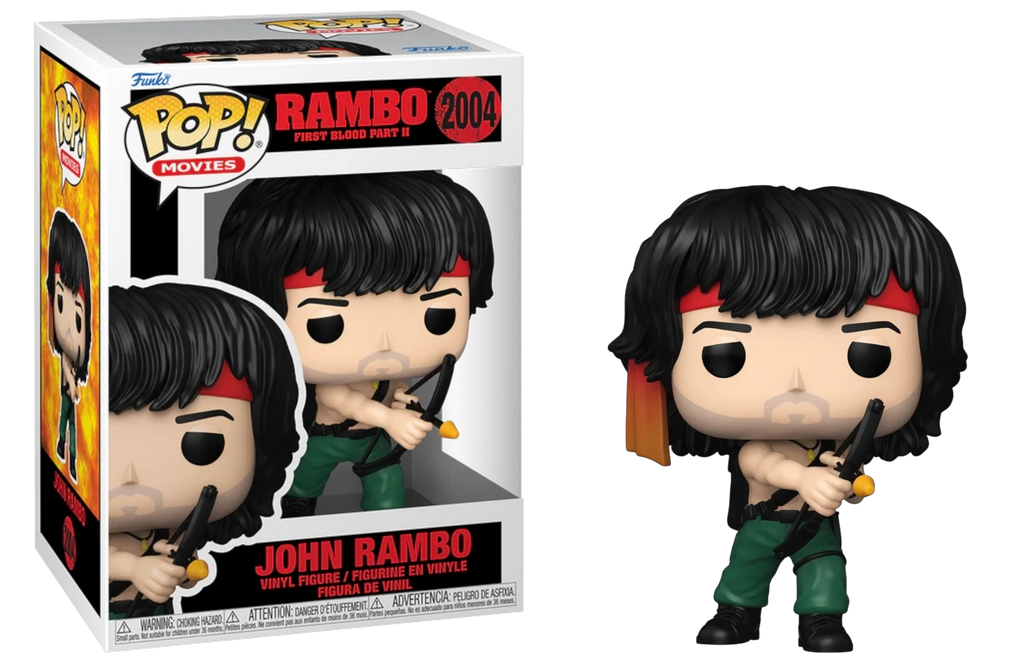 Funko Pop! Rambo First Blood Part II John Rambo with Bow #2004