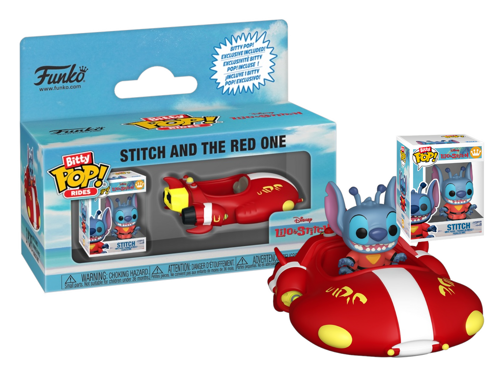Funko Bitty Pop! Rides Lilo and Stitch Stitch and the Red One