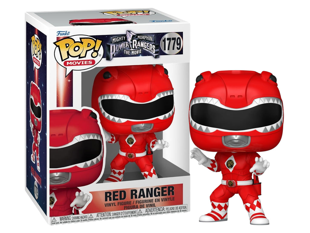 Funko Pop! Mighty Morphin Power Rangers The Movie Red Ranger #1779
