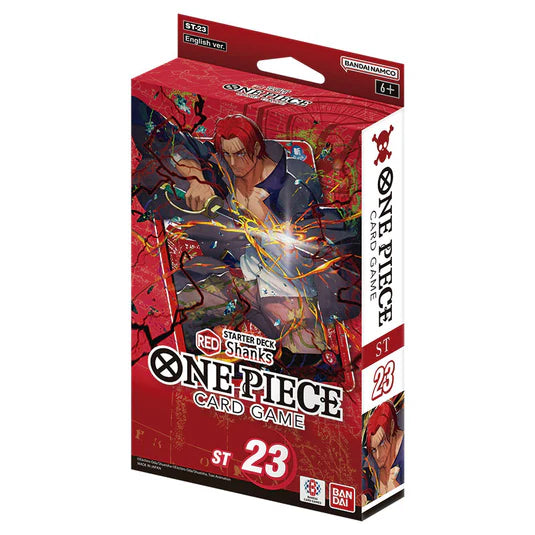 shop deals on one piece tcg starter deck 23: Red Shanks (ST-23) also known as Whitebeard One Piece TCG Ace &