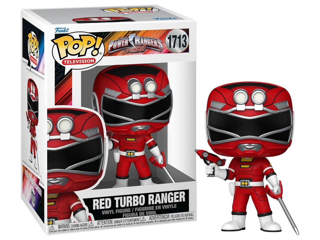 Funko Pop! Power Rangers Turbo Red Turbo Ranger #1713