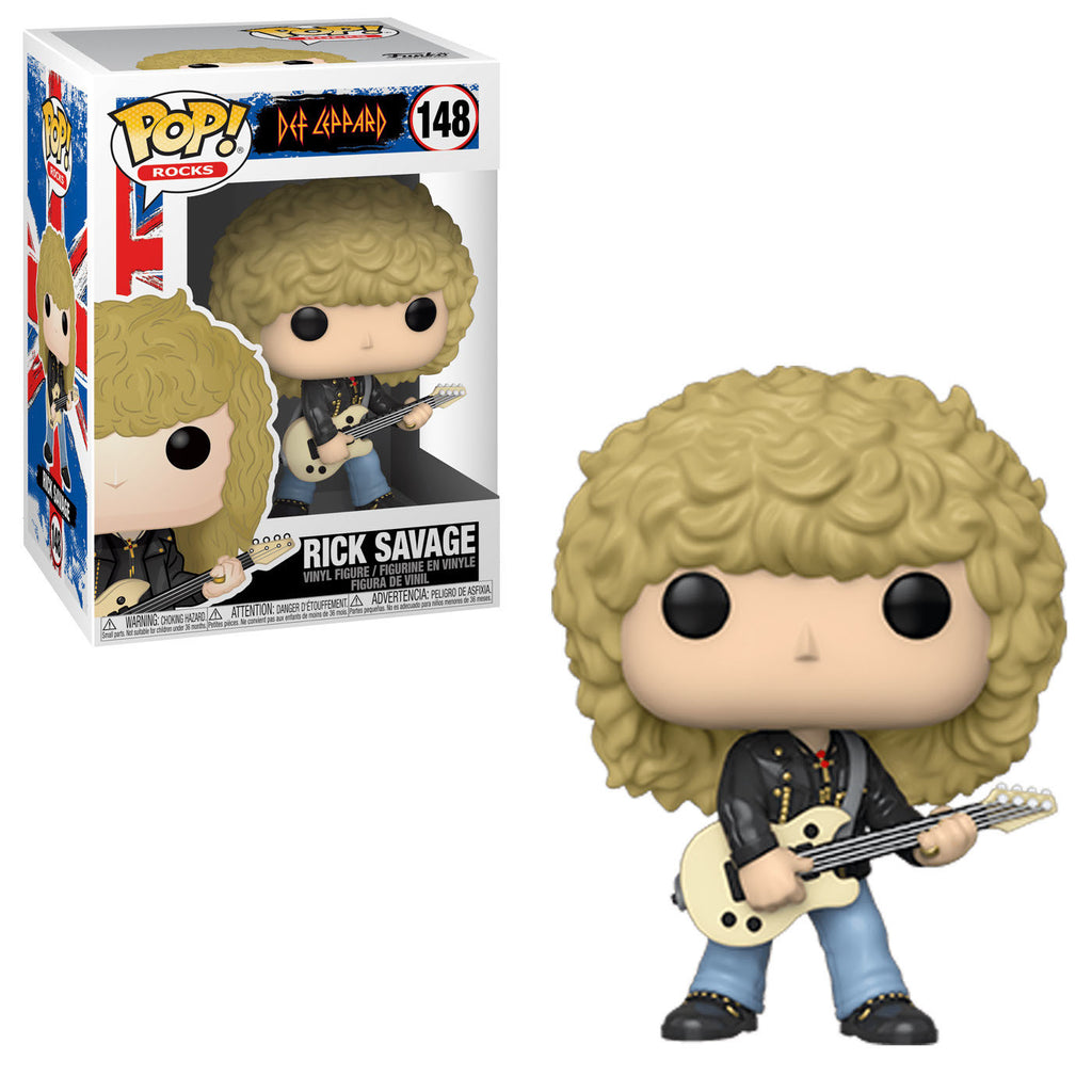 Funko Pop! Rocks Def Leopard Rick Savage #148