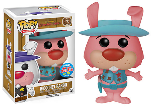 Funko Pop! Hanna Barbera Ricochet Rabbit Ricochet Rabbit (Pink) NYCC Exclusive #63 (300 PCS)