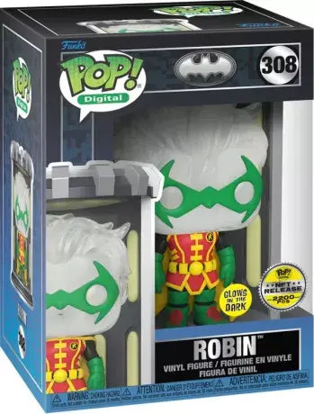 Funko Pop! Batman Robin Glow NFT Exclusive #308 (2200 PCS)