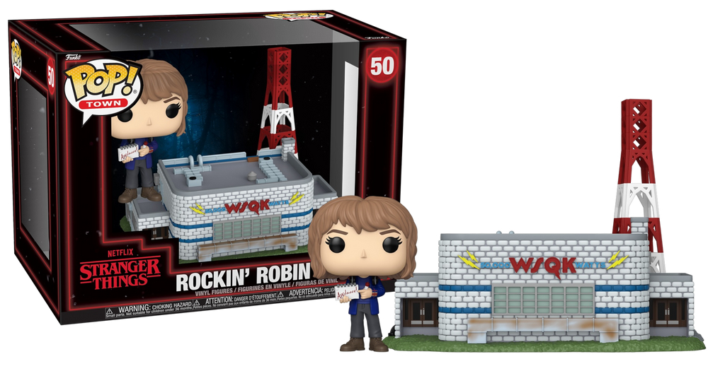 Funko Pop! Town Stranger Things Rockin' Robin with The Squawk #50