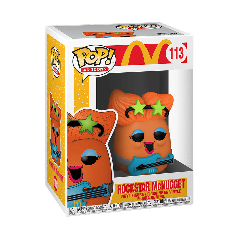 (Box Damage) Funko Pop! Ad Icons McDonald's Rockstar McNugget #113 