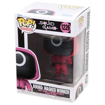 (Light Box Damage) Funko Pop! Netflix Squid Game Round: Masked Worker #1226 