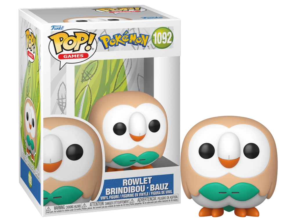 Funko Pop! Pokemon Rowlet #1092