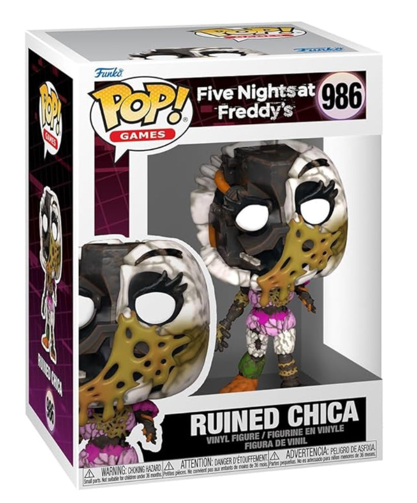 Funko Pop! Five Nights at Freddy's Security Breach Ruin Ruined Chica #986