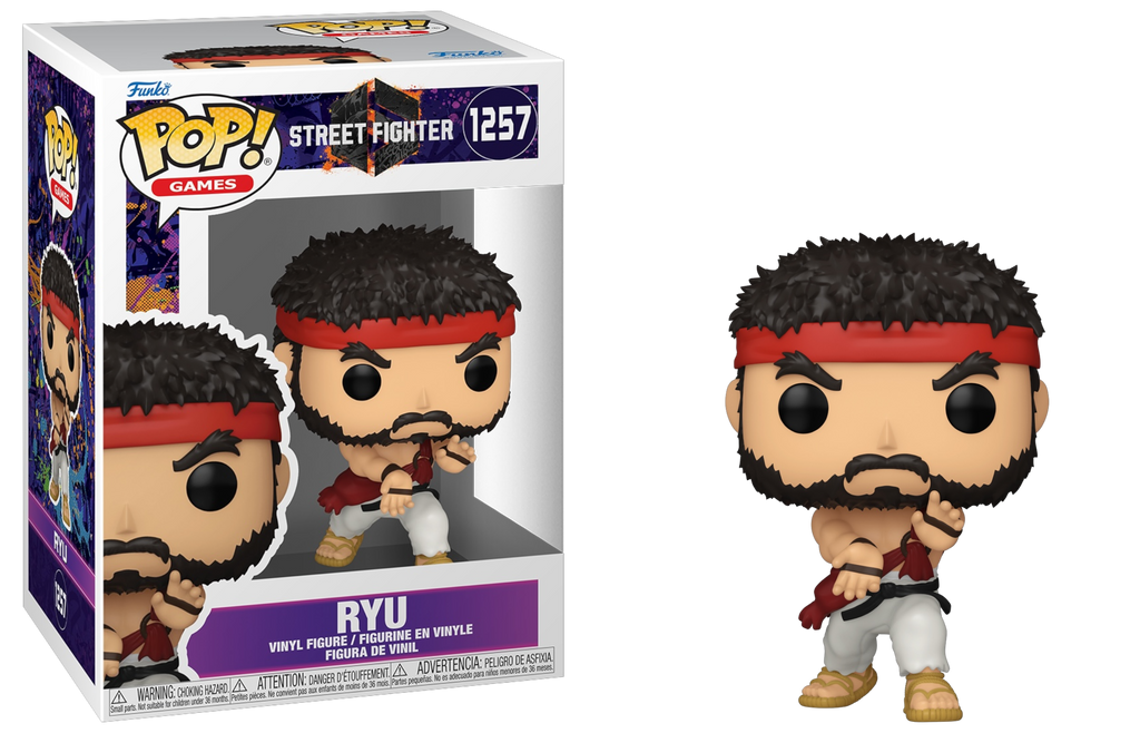 Funko Pop! Street Fighter 6 Ryu #1257