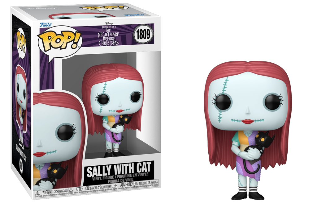 Funko Pop! The Nightmare Before Christmas Sally with Cat #1809
