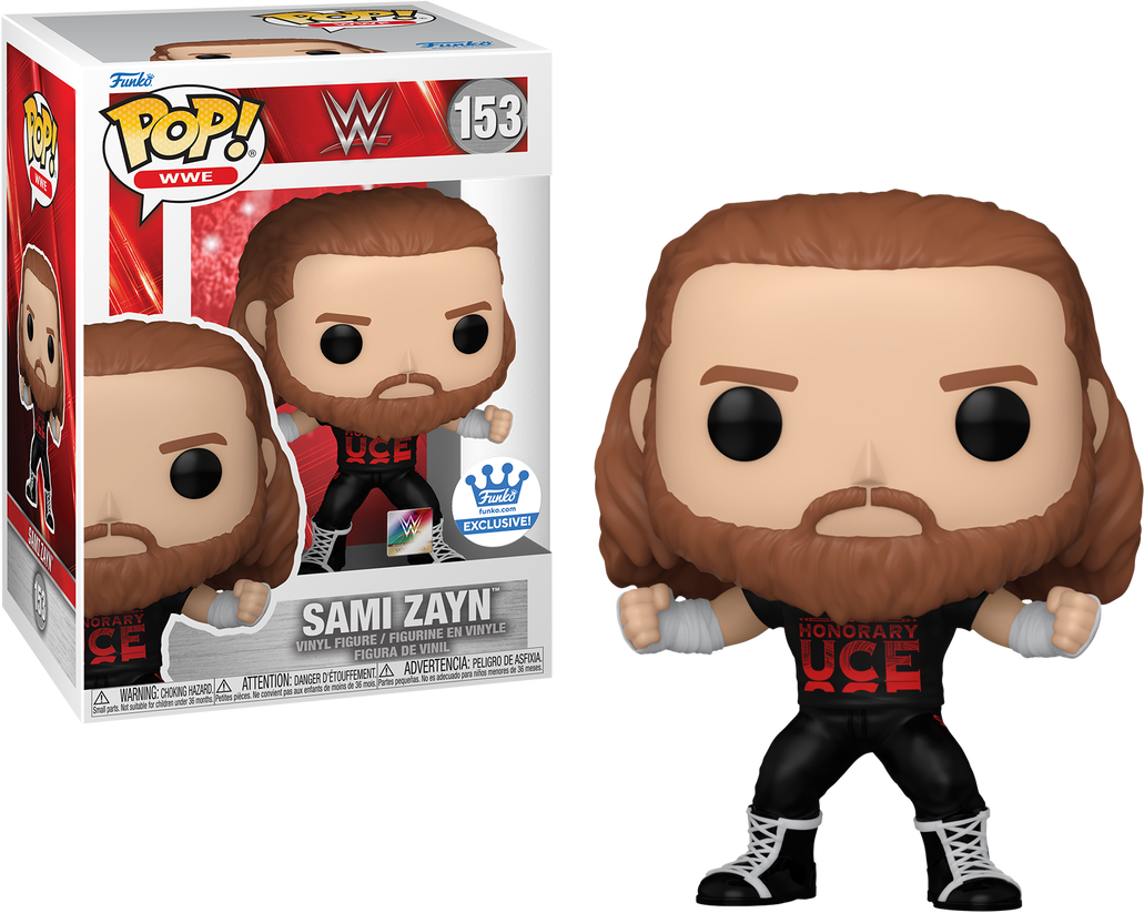 Funko Pop! WWE Sami Zayn Exclusive #153 | Undiscovered Realm