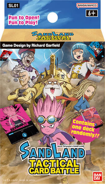 SandLand Tactical Card Battle - Random Starter Deck