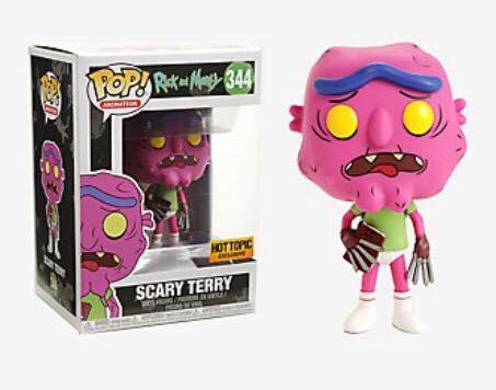 (Box Damage) Funko Pop! Rick and Morty Scary Terry (No Pants) Exclusive #344