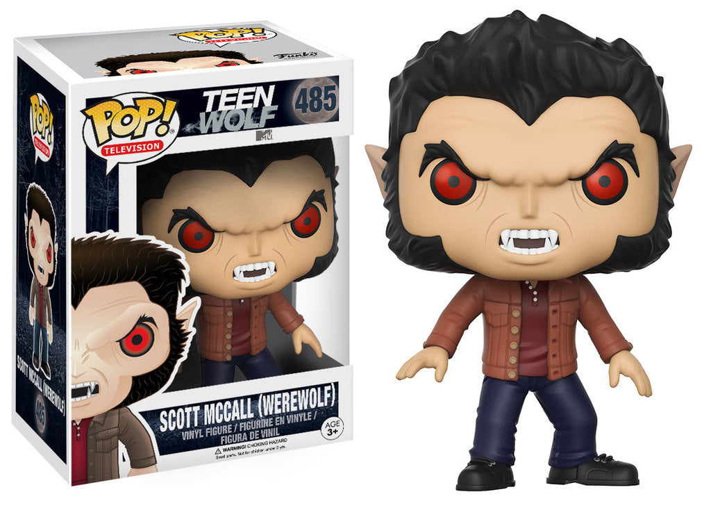 Funko Pop! Teen Wolf Scott McCall (Werewolf) #485