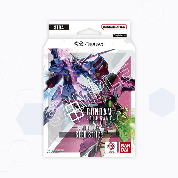 Gundam Card Game ST04 Seed Strike Starter Deck