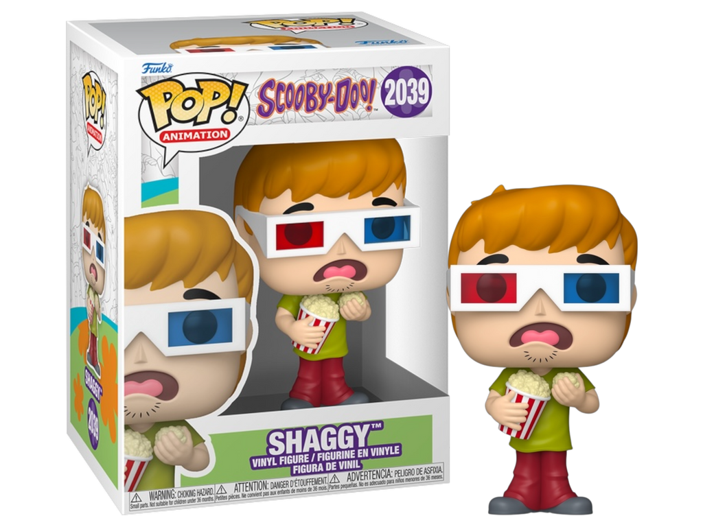 Funko Pop! Scooby-Doo! Shaggy with 3D Glasses #2039