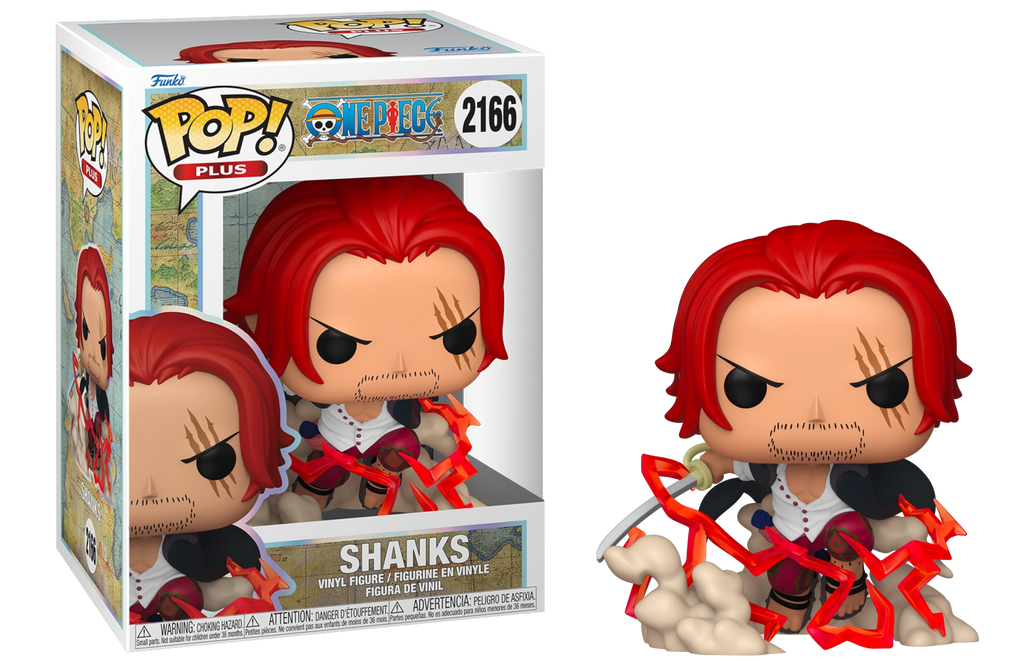 Funko Pop! Plus One Piece Shanks (Divine Departure) #2166