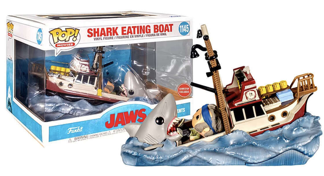 Funko Pop! ジョーズ- Shark Eating Boat #1145 Funko Pop! Jaws Shark Eating Boat Exclusive Movie Moment #1145