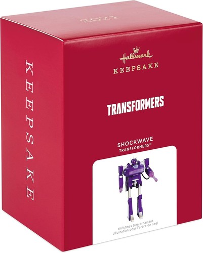 Hallmark Keepsake Transformers Shockwave Christmas Tree Ornament 