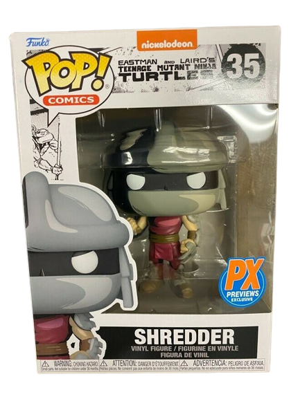 Funko Pop! Eastman and Laird's Teenage Mutant Ninja Turtles Shredder Exclusive #35 