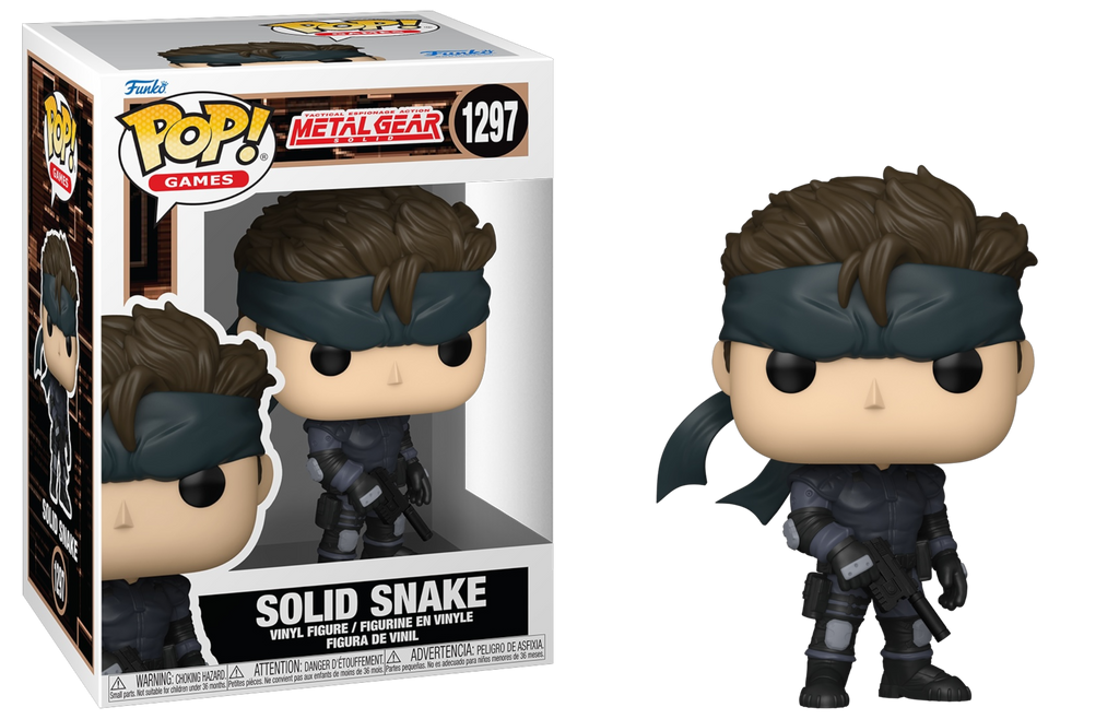 Funko Pop! Metal Gear Solid Solid Snake #1297