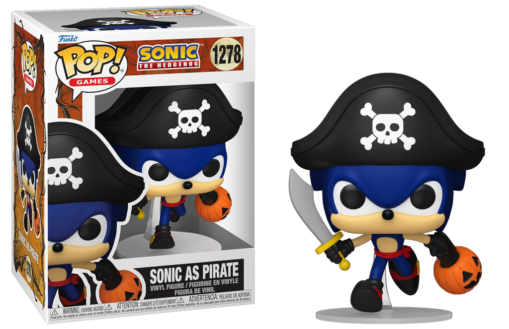 Funko Pop! Sonic the Hedgehog Sonic as Pirate #1278