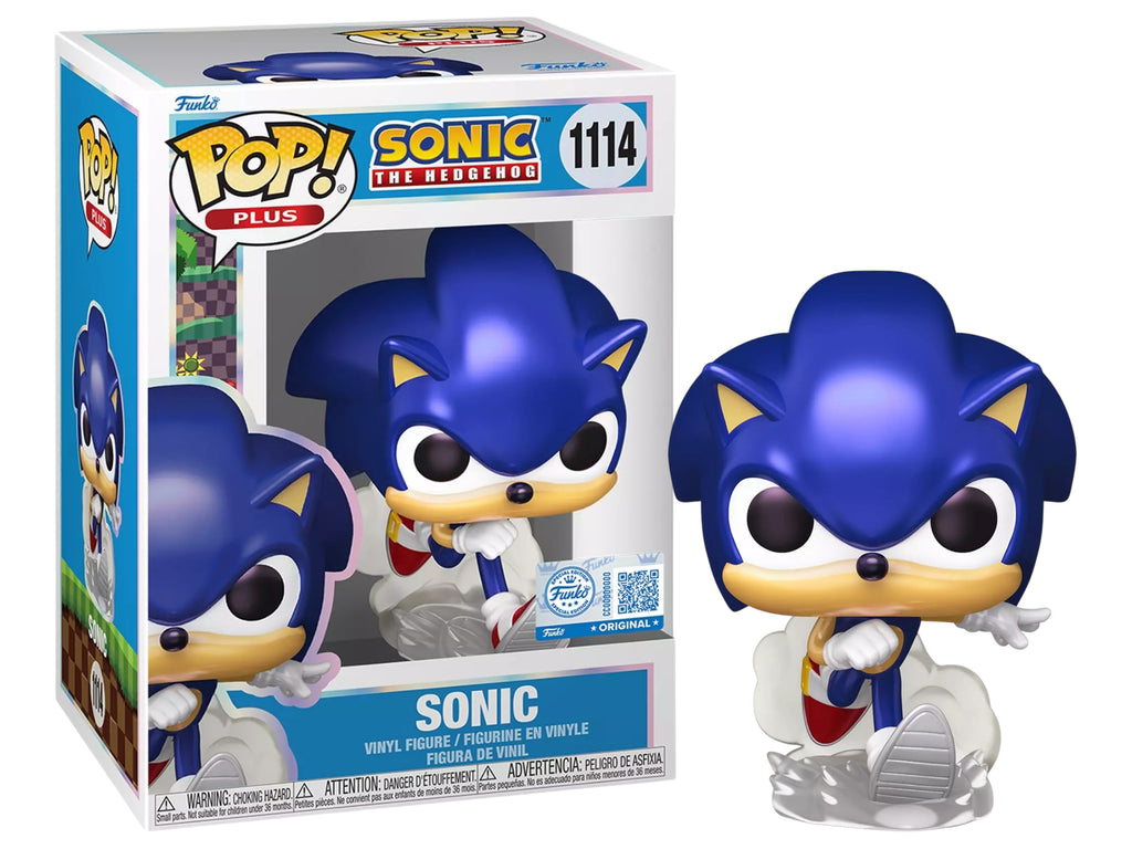 Funko Pop! Plus Sonic the Hedgehog Sonic (Pearlescent) Exclusive #1114