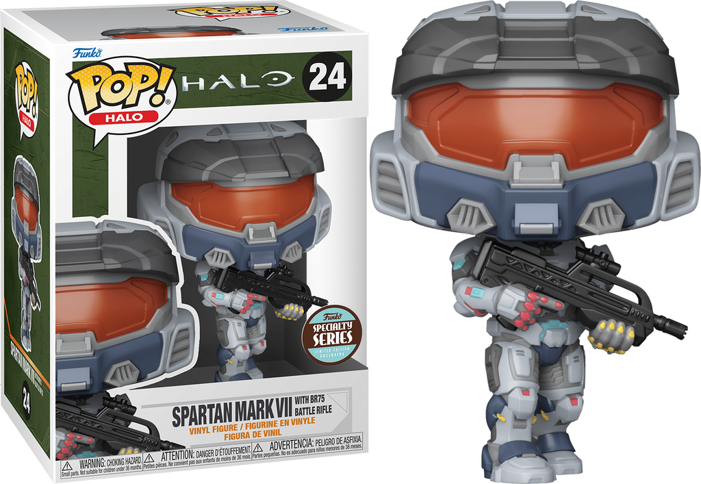 Funko Pop! Halo Spartan Mark VII with BR75 Battle Rifle Specialty Series Exclusive #24