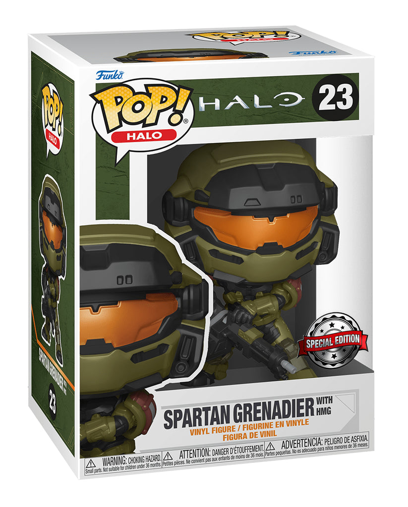 Funko Pop! Halo Spartan Grenadier with HMG Exclusive #23