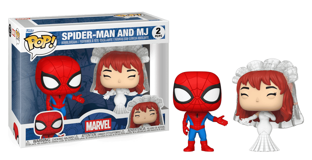 Funko Pop! Marvel Spider-Man and MJ 2 Pack
