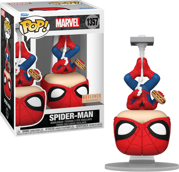 Funko Pop! Marvel Spider-Man with Hotdog Exclusive #1357