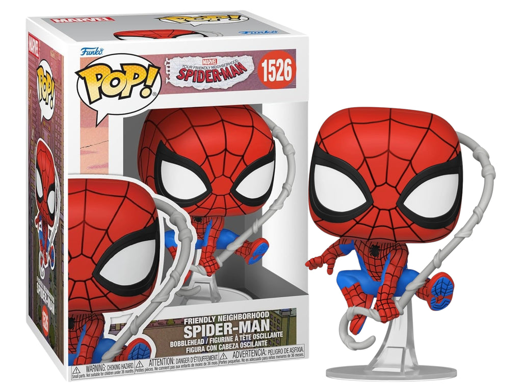 Funko Pop! Your Friendly Neighborhood Spider-Man Friendly Neighborhood Spider-Man (Final Suit) #1526