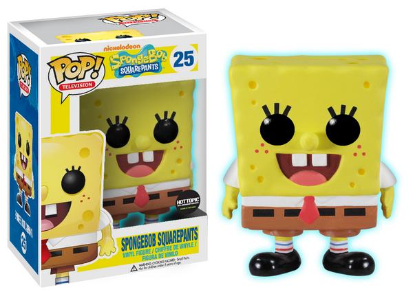 Funko Pop! Spongebob Squarepants Glow Exclusive #25