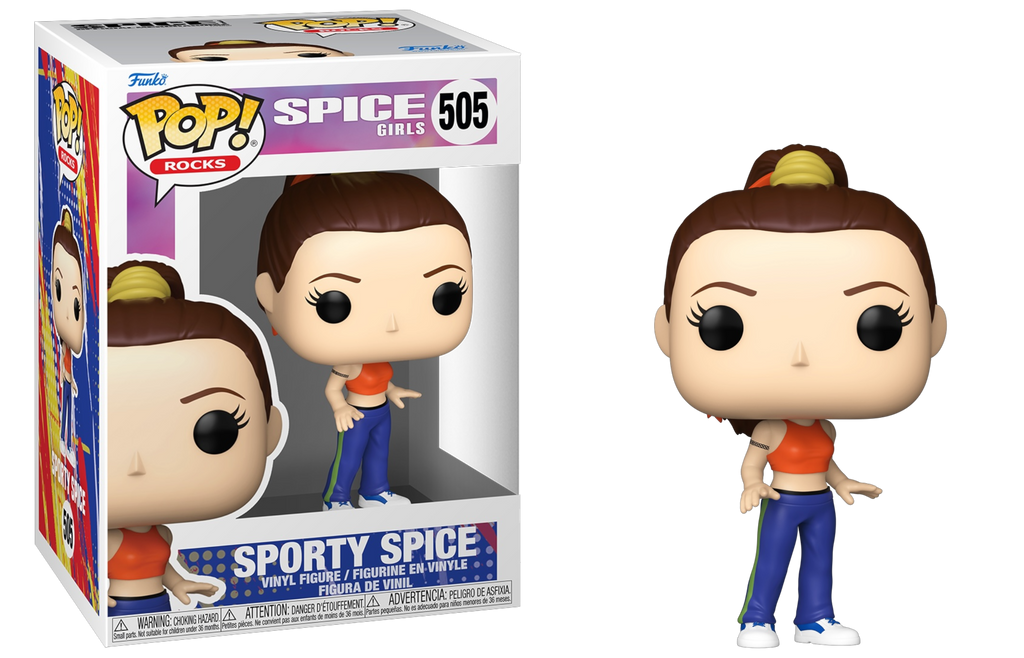Funko Pop! Rocks Spice Girls Sporty Spice (Wannabe) #505