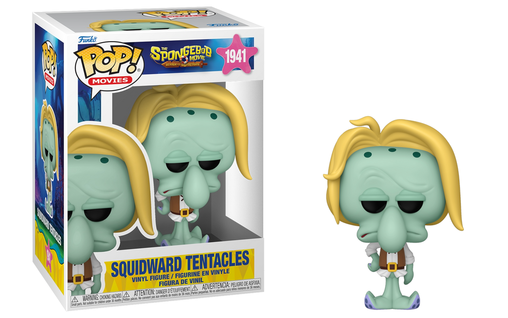 Funko Pop! The Spongebob Movie Search For Squarepants Squidward Tentacles #1941
