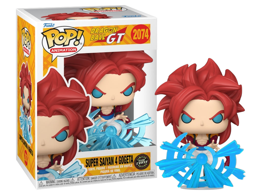 Funko Pop! Dragon Ball GT Super Saiyan 4 Gogeta Glow Chase #2074
