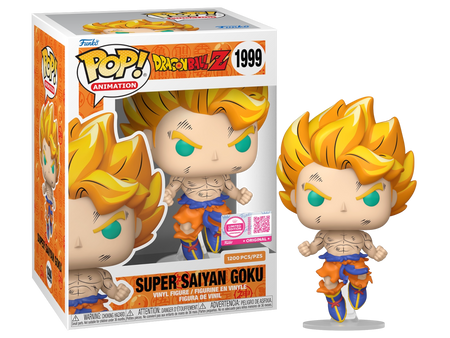 Funko Pop! Dragon Ball Z Super Saiyan Goku (Cell Shaded) Limited