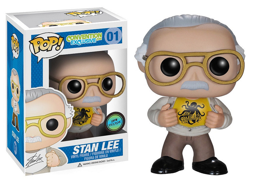 (Box Damage) Funko Pop! Stan Lee (Comikaze Shirt) Exclusive #01